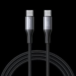 Cabo USB‑C para USB‑C Joyroom Flash Series 60 W 1 m, Preto